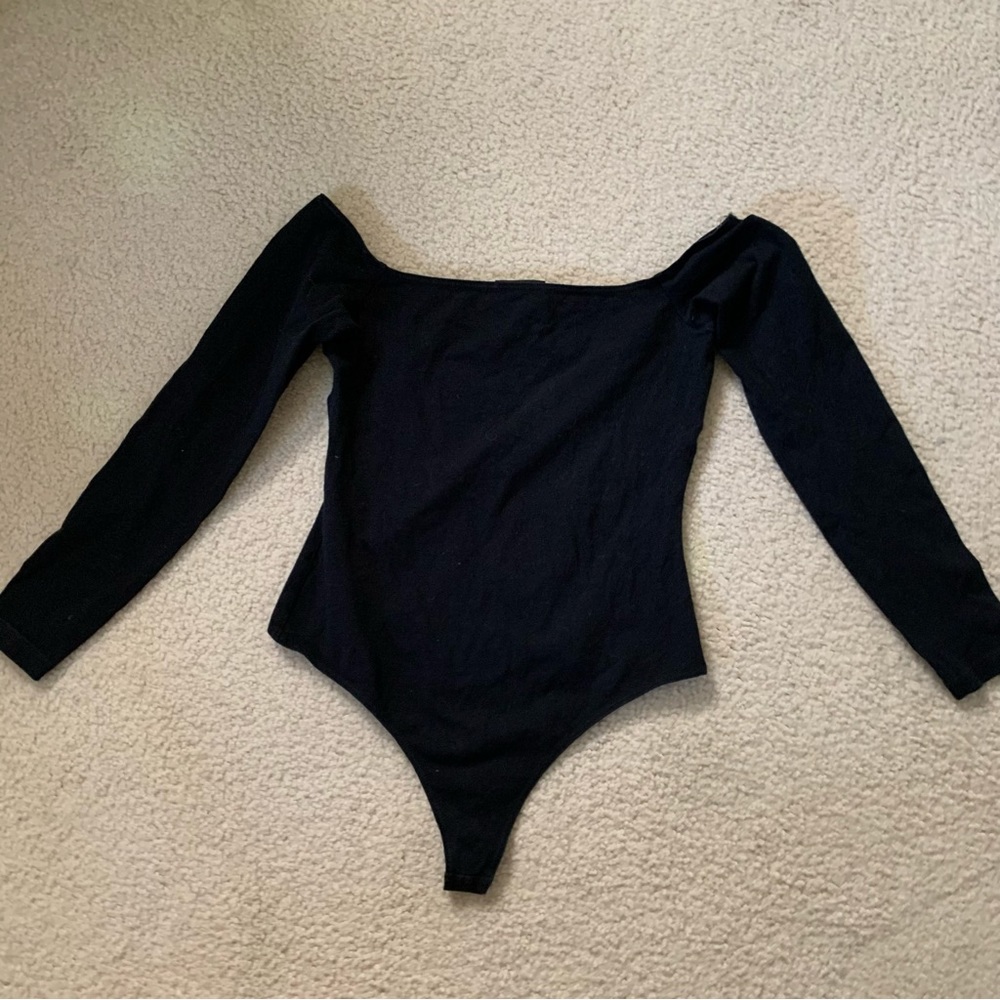 American apparel off the shoulder bodysuit